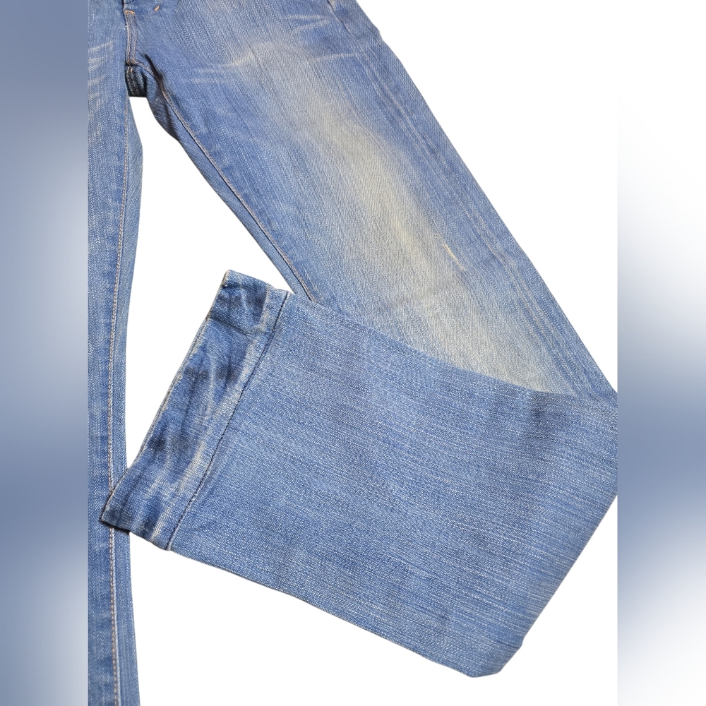 AG Adriano Goldschmied Y2K‎ Low Rise Straight Leg Jeans Button Fly Denim 26 - Picture 3 of 9